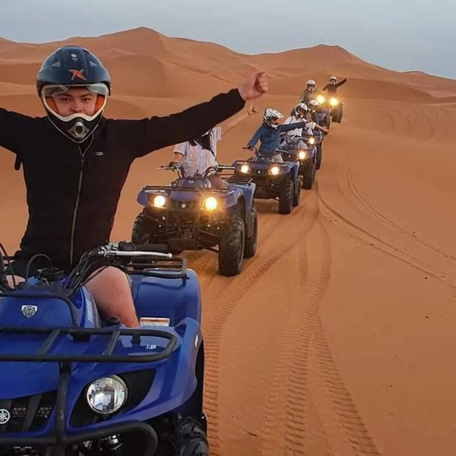 Erg Chebbi Camel Trek Camp Hotel Merzouga Buitenkant foto