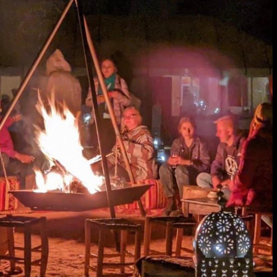 Erg Chebbi Camel Trek Camp Hotel Merzouga Buitenkant foto