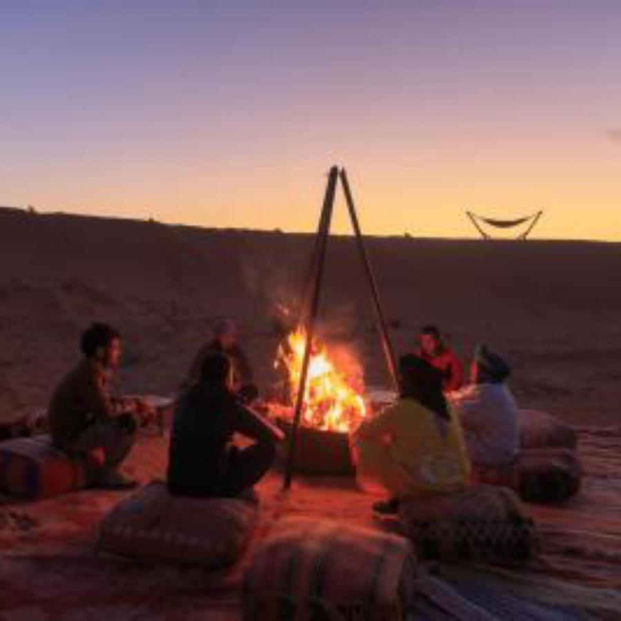 Erg Chebbi Camel Trek Camp Hotel Merzouga Buitenkant foto