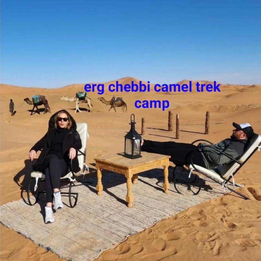 Erg Chebbi Camel Trek Camp Hotel Merzouga Buitenkant foto