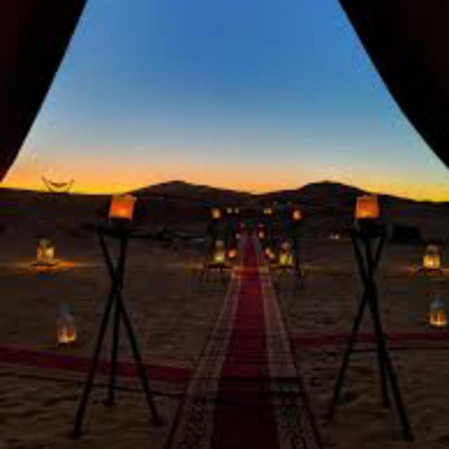 Erg Chebbi Camel Trek Camp Hotel Merzouga Buitenkant foto