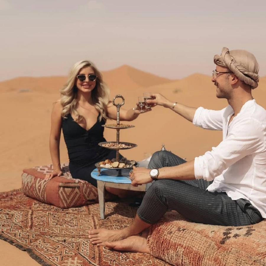 Erg Chebbi Camel Trek Camp Hotel Merzouga Buitenkant foto