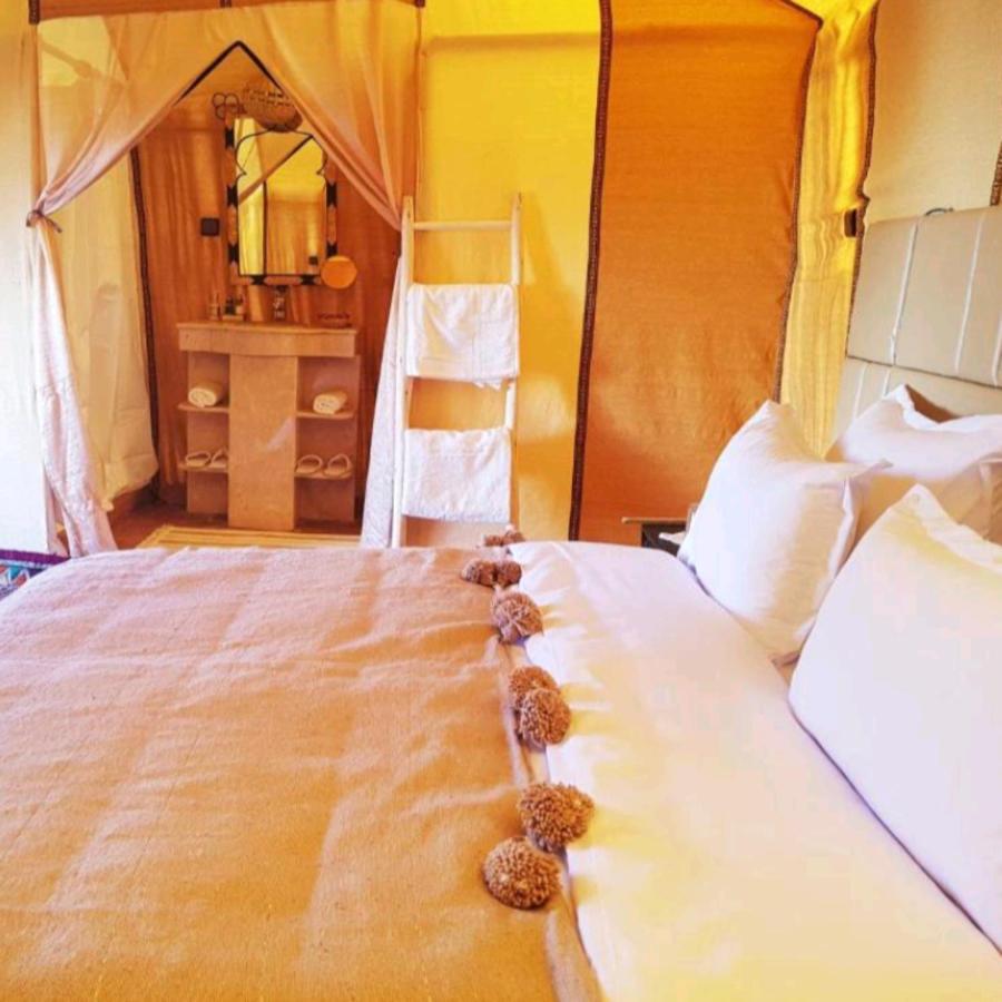 Erg Chebbi Camel Trek Camp Hotel Merzouga Buitenkant foto