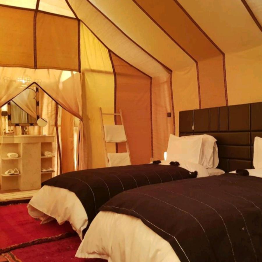 Erg Chebbi Camel Trek Camp Hotel Merzouga Buitenkant foto