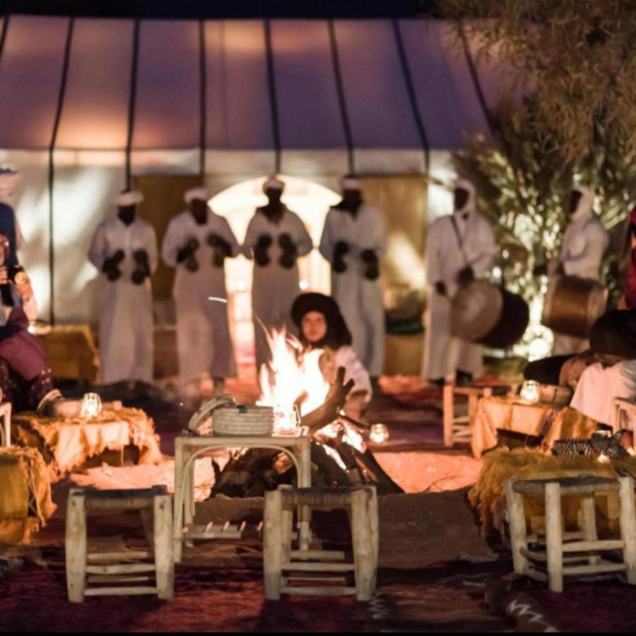Erg Chebbi Camel Trek Camp Hotel Merzouga Buitenkant foto